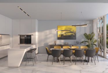 IMPRESSIONNANTE VILLA DESEGNED PAR LAMBORGHINI, 4 CHAMBRES