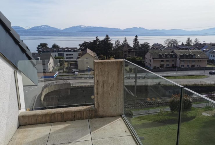 Superbe appartement avec vue lac